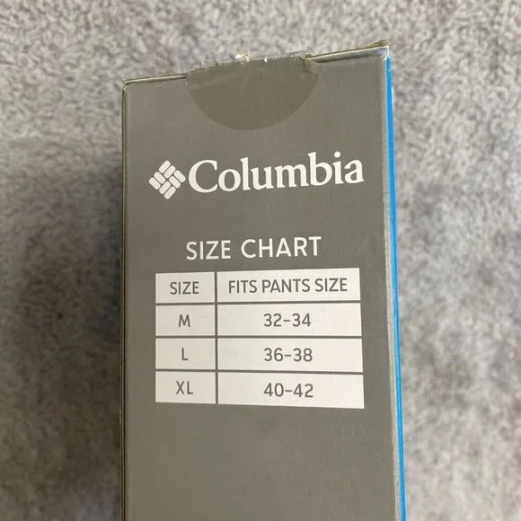 NEW Columbia Men's 32-34 Black Leather Belt M  Durable Classic Style - Picture 4 of 6